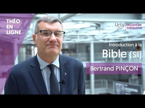 Introduction à la Bible semestre 2 - Bertrand Pinçon