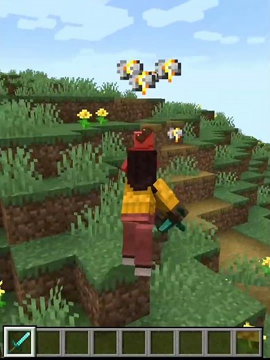 Minecraft Kevin's Better Player Animations Mod #shorts #gaming #minecraftshorts #mincraft
