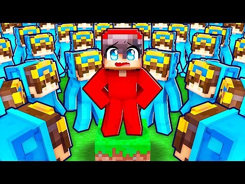 Creating The LARGEST CLONE ARMY in Minecraft!