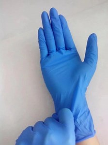 [Hot Item] Hospital Doctors Nurses Disposable Nitrile Gloves for Operation Surgery Checking Examination