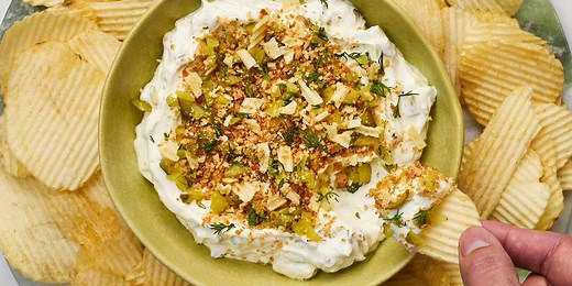 5-Ingredient Fried Pickle Dip