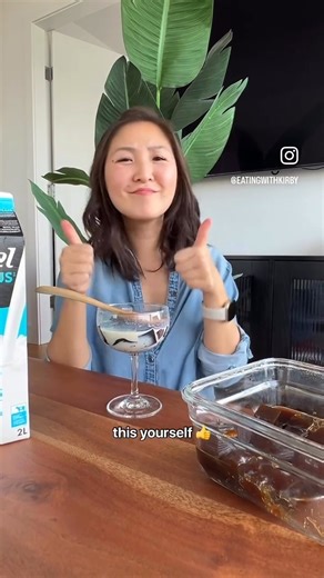 Meet your new favourite dessert: Japanese coffee jelly! ☕✨ We teamed up with EatingwithKirby to create this jiggly, 5-ingredient treat that’s easy to make and great for prepping ahead. Get the full recipe: bit.ly/4fWrVLU | BC Dairy