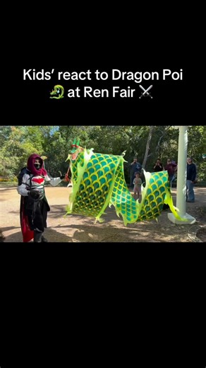 J Bear | Cosplay & Flow Arts on Instagram: "I always love seeing how kids and families react to Dragon Poi 🐉 , absolutely warms my heart 🥰 (Who’s ready for Barbarian Weekend @texrenfest let’s go!!! ⚔️ ♥️) #texasrenaissancefestival #dragonpoi #cosplay #jasontodd #redhood #renfair #renaissancefestival #dragon #poi #flow #flowarts #flowmies #texas #houston #batman"