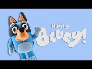 How To Make Bluey With Air Dough | Tutorial