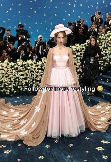 Maya Hawke's Unique Italian Brainrot at Met Gala 2025