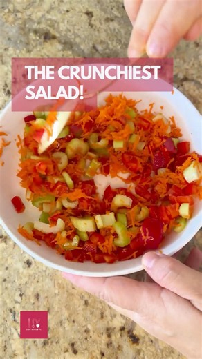 This Crunchy Celery Salad Is Fresh, Colorful & Addictive 🥗🔥 #shorts