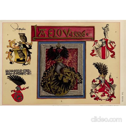 Vintage Heraldic Images: 47 Medieval Coats of Arms (digital Download) - Etsy UK