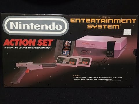 Nintendo Entertainment System (NES) ACTION SET Vintage 1988 (New use as reference) - Adult Collector