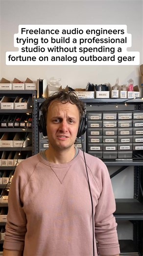 15K views · 84 reactions | Building a professional studio without spending a fortune on analog outboard gear can be difficult. Building your own gear can be a serious game-changer! #musicproduction #audioengineer #analogaudio #musicstudio #diyre | DIY Recording Equipment | Facebook