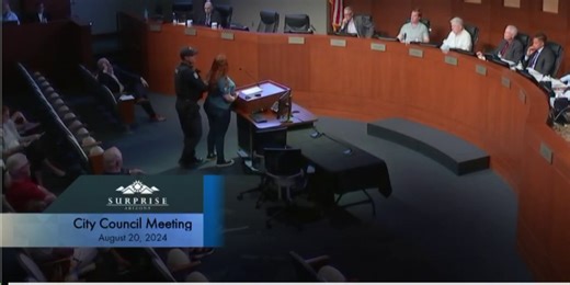 City of Surprise under scrutiny for arresting woman during council meeting