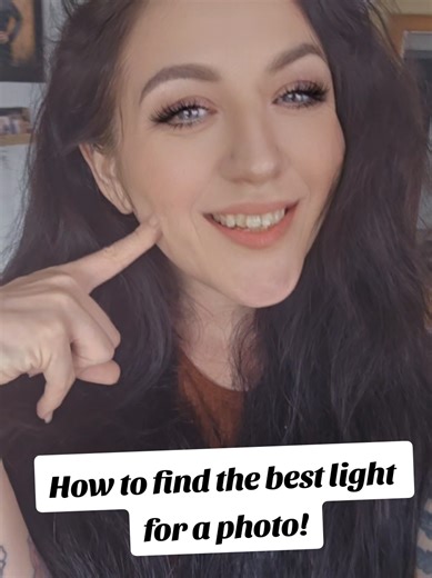 quick tip to find the BEST lighting for pictures! #newphotographer #phototips #howto #photography101