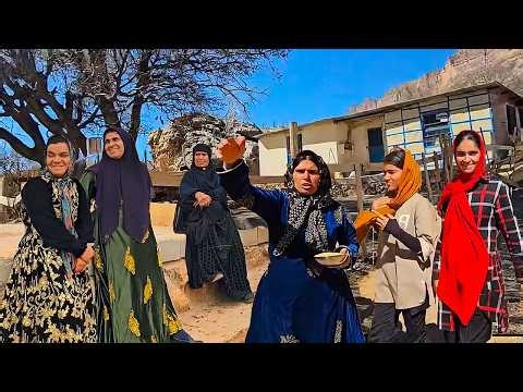 Strange girl and a challenging day for Fariba on the farm