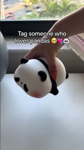 Panda Night Light – Soft Silicone Rechargeable Lamp with Touch Control, for Gifting #giftideas