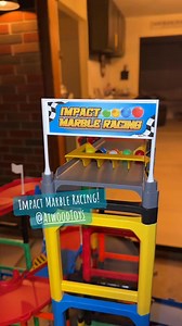 3.5K views | Impact Marble Race Tracks are the hottest new toy. It doesn't matter if you're 8 years old or 68 years old, these tracks are addicting  | Atwood Toys | Facebook