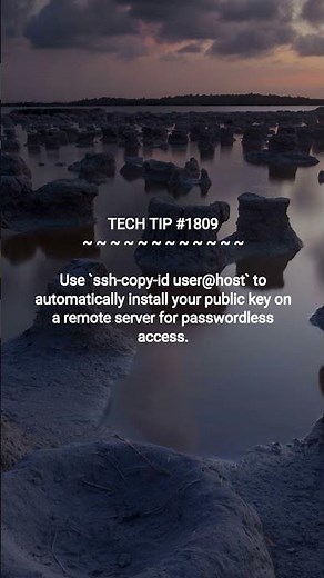 SSH Passwordless Login Trick | 2025-12-24 | #Shorts #cybersecuritytips #dotKey #systemadmintips