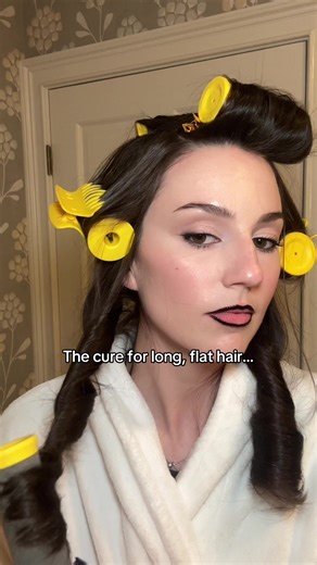 Transform Your Hair with Hot Rollers and Texture Spray