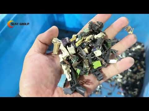 AI Component Sorting Machine | Preparing E-Waste for Gold Recovery