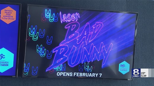 RMSC drops 'Laser Bad Bunny' experience ahead of halftime show