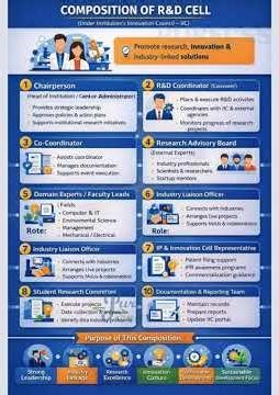 Composition of R & D Cell and Deciding Jury member for ideathon