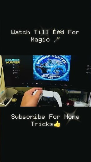 PS5 🎮 Home Screen Change😲 #gaming #ps5 #trendingshorts #gamerzhunter #tricks