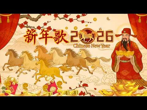 Top 100 CNY Songs 2026 🎊 新年歌最火爆 | Chinese New Year Music 發財拜年歌 Nonstop