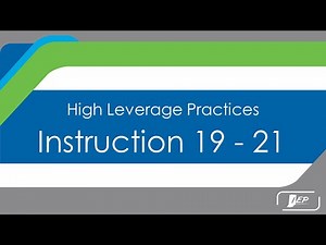 HLP 19-21: Instruction – Part 3