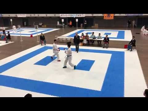 遠山大輔vs斎藤友貴 東日本実業団 空手道選手権大会2019 男子個人組手決勝戦