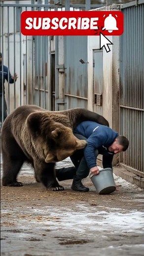 BEAR ATTACK ON THE TRAINER – SHOCKING WILDLIFE FOOTAGE