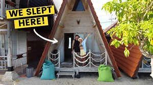 Our Bali Tiny A-Frame Cabin Getaway 😍 | Nusa Penida’s Hidden Escape