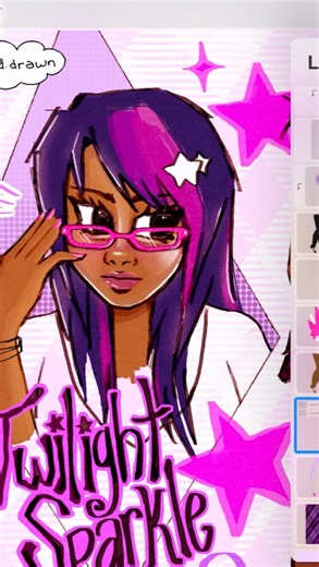 diana ✮💭𖦹 🤍 ✰ on Instagram: "drawing twilight sparkle as a human 💜🩷⭐️ check my main feed to see the finished version! who should i draw next? i’m stuck between pinkie pie and fluttershy . . . #twilightsparkle #mylittleponyart #mlpfanart #digitalart #digitalartist mlp my little pony twi fanart art artist doodle sketch wip work in progress dtiys trend challenge speedpaint aesthetic cute twee whimsy y2k j fashion style pinterest fit inspo inspiration"