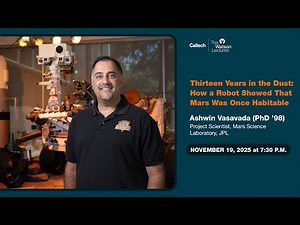 Watson Lecture Promo – Nov. 19, 2025: Ashwin Vasavada