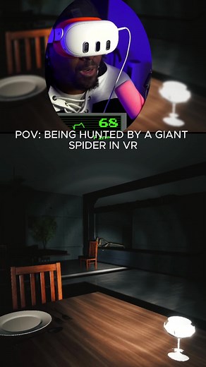 Playing Spider Horror Games In VR!! #horror #horrorstreamer #jumpscare #spider #horrorgaming #horrorgames #huntsman #huntsmangame