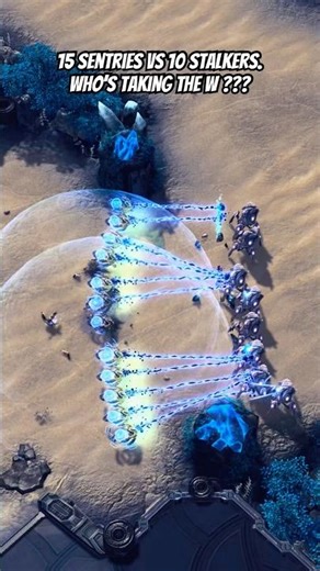 Epic Protoss Face-Off: Sentries vs Stalkers! | Sc2.BattleRumble #rts #starcraft2 #스타크래프트2 #스타크래프트