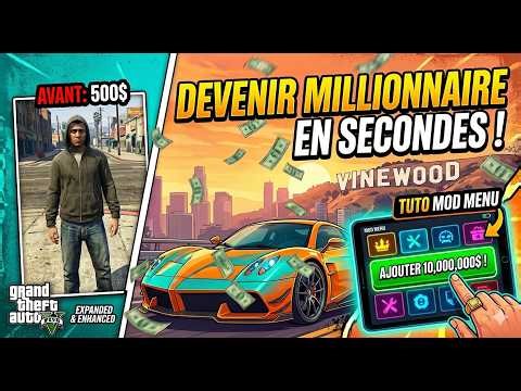 100.000.000$ EN 1 CLIC ! (Tuto Mod Menu GTA 5)