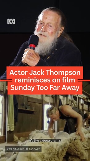 'Sunday Too Far Away' celebrates 50 years ❤️#BestOf2026 The 1975 cinema classic starring Jack Thompson was the first feature film produced by the South Australian Film Corporation. 891 ABC Radio Adelaide's Deb Tribe caught up with the Australian actor and producer Matt Carroll to reminisce about the film that focused on the struggles of itinerant sheep shearers in the Outback in the 1950s. Tune in to Weekends with Deb Tribe on 891AM ABC Radio Adelaide or on the ABC listen app: https://bit.ly/Ade