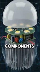 How a Light Bulb Works — From Electricity to Light #howitsmade #shorts #shortvideo