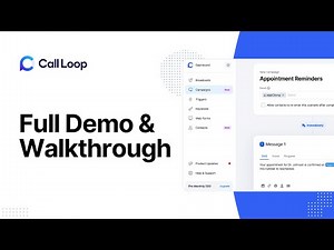 Call Loop Full Tutorial | Best SMS & Ringless Voicemail Software