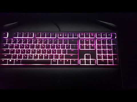 Razer Ornata V2 lighting effects