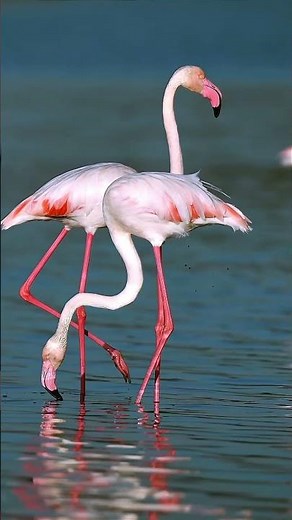 Nature's Most Colorful Bird 🦩✨