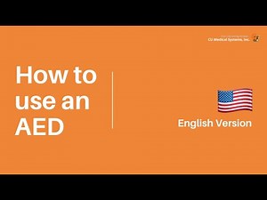 How to operate the iPAD CU-SP1 (AED / Defibrillator) - CU Medical