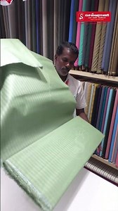 Upgrade your style with our Premium Stripe Linen Fabrics for Men ✨