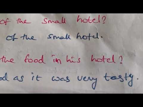 3 RD STD - 2.THE RECIPE BOOK QUESTION AND ANSWERS - ENGLISH BLOSSOMS - AP GOVT