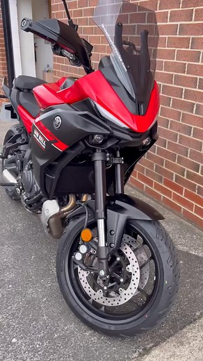 Fresh Arrival! The all-new 2025 Yamaha Tracer 7 demo model has just been delivered and is now heading into the workshop to get prepped for upcoming demo rides.With its aggressive styling, lightweight chassis, and advanced technology, the Tracer 7 is built to conquer both city streets and open highways. And for 2025, it gets even better — now featuring Cruise Control, giving riders more comfort and control on longer journeys.Powered by Yamaha’s proven 689cc CP2 engine, the Tracer 7 delivers respo