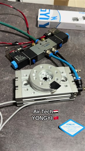 YONGYI 180° Air Rotary Magnetic Sensor Solenoid Valve