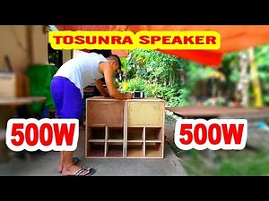 Testing 2 pcs mcv box d15 loaded TOSUNRA 1508 500W - JOSON JUPITER MAX