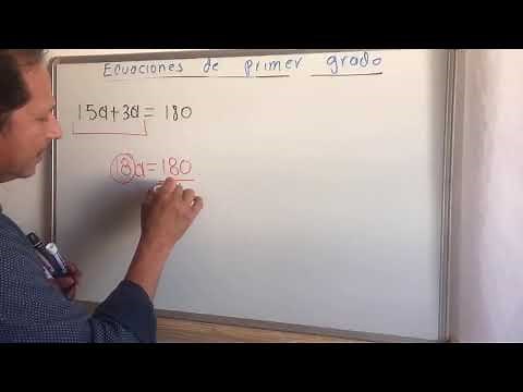 Cómo resolver ecuaciones de primer grado | operación inversa | súper sencillo