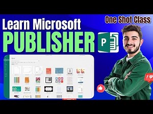 How to Use Microsoft Publisher | Full Beginner’s Guide 2025 | One Shot Class