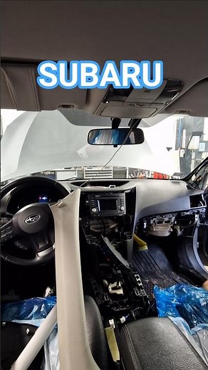 Subaru passenger airbag removal. #shorts #airbag #subaru