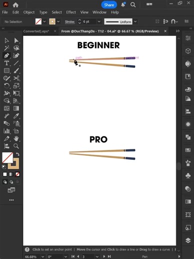 Master Drawing Noodles in Adobe Illustrator 2026