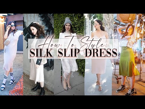 How To Style a Slip Dress: 16 Ways to Style A Slip Dress For Any Season + Occasion!